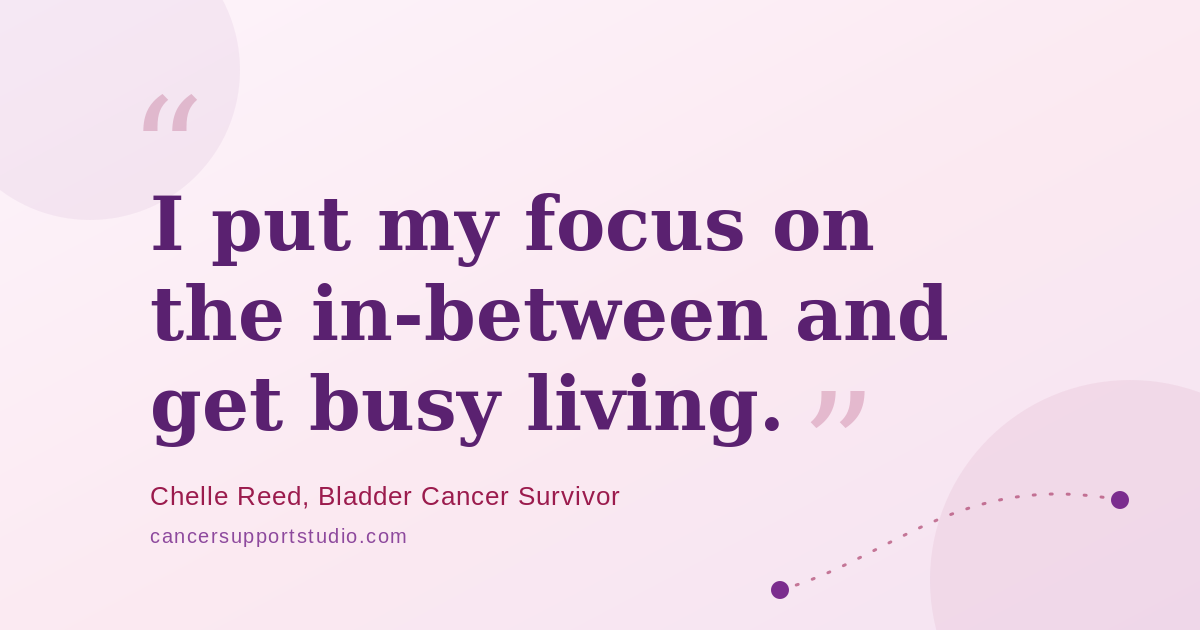 But what if the cancer comes back?